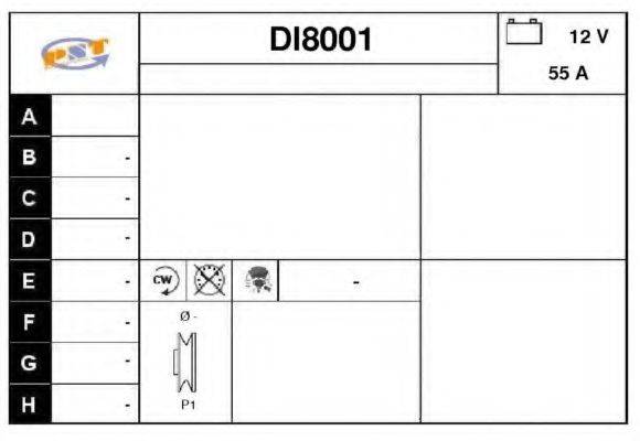 SNRA DI8001