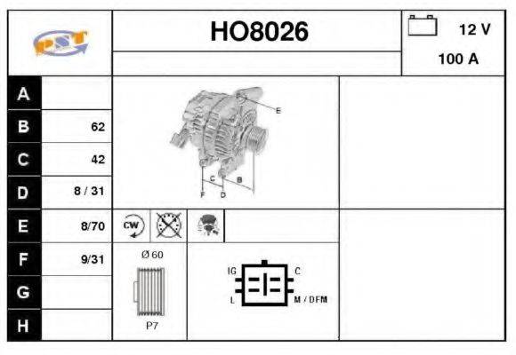 SNRA HO8026