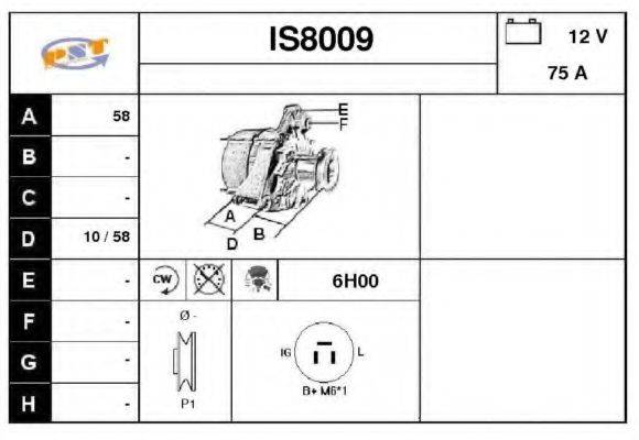 SNRA IS8009