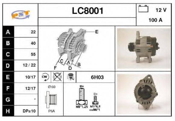 SNRA LC8001