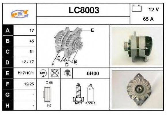 SNRA LC8003