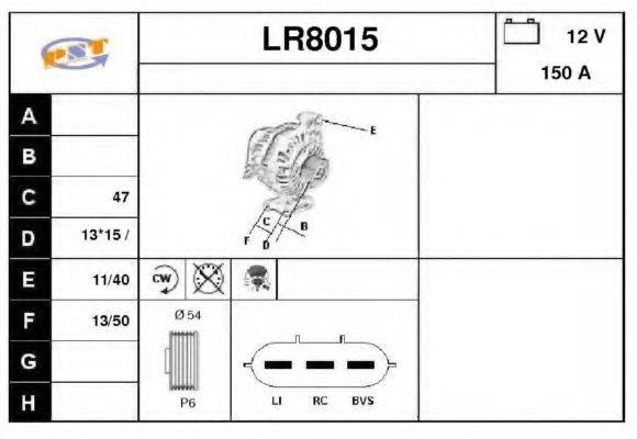 SNRA LR8015