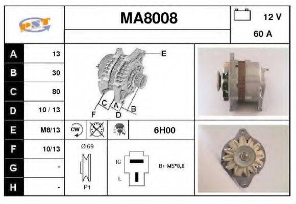 SNRA MA8008
