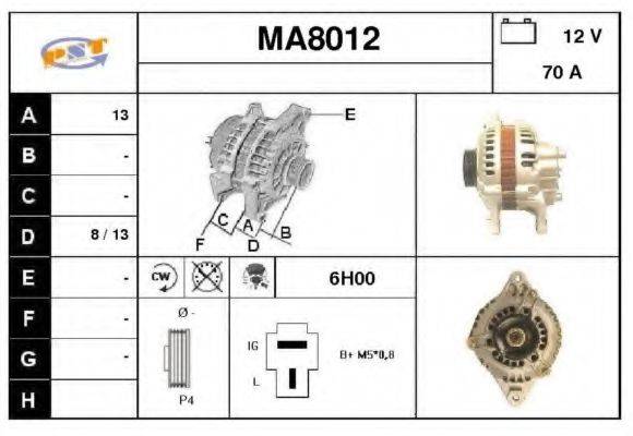 SNRA MA8012
