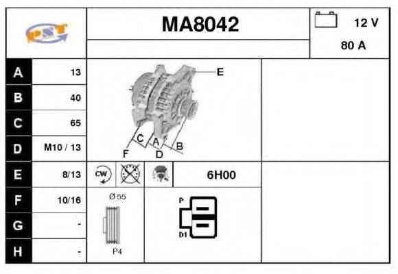 SNRA MA8042