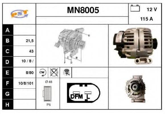 SNRA MN8005