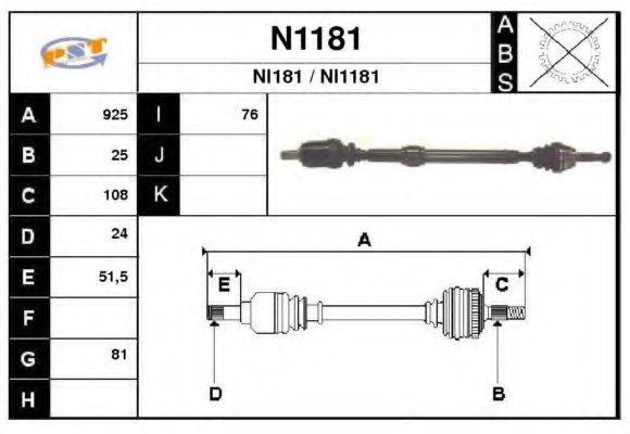 SNRA N1181