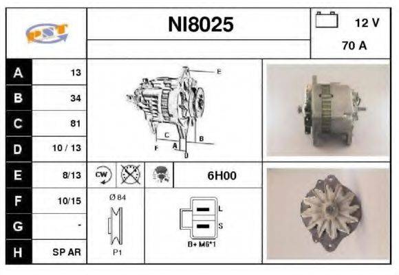 SNRA NI8025