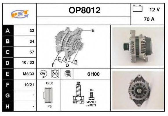 SNRA OP8012
