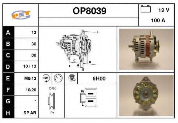 SNRA OP8039