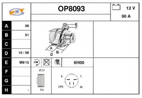 SNRA OP8093