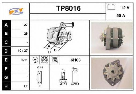 SNRA TP8016