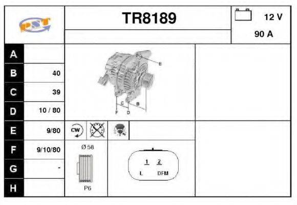 SNRA TR8189