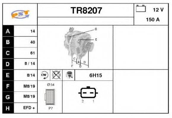 SNRA TR8207