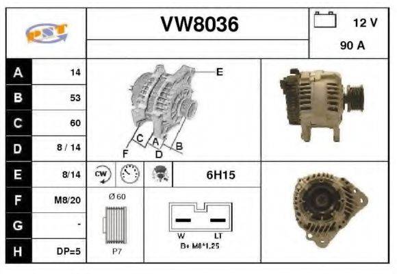 SNRA VW8036