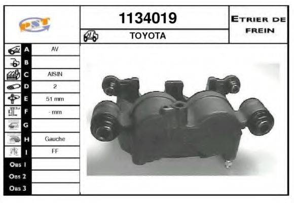 BUDWEG CALIPER 342006 Гальмівний супорт