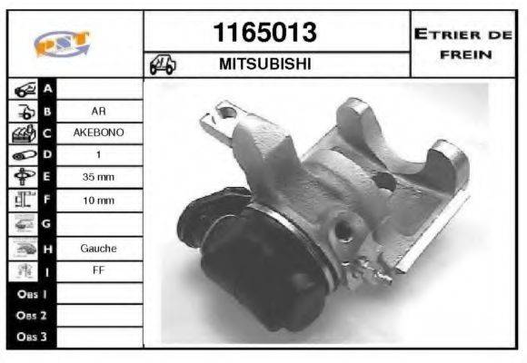 BUDWEG CALIPER 34764 Гальмівний супорт
