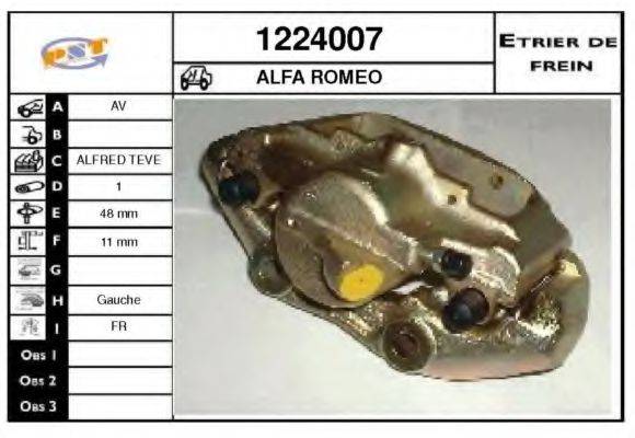 SNRA 1224007 Гальмівний супорт