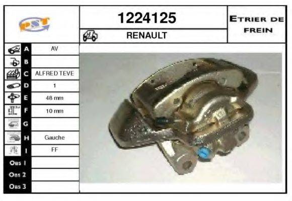 SNRA 1224125 Гальмівний супорт