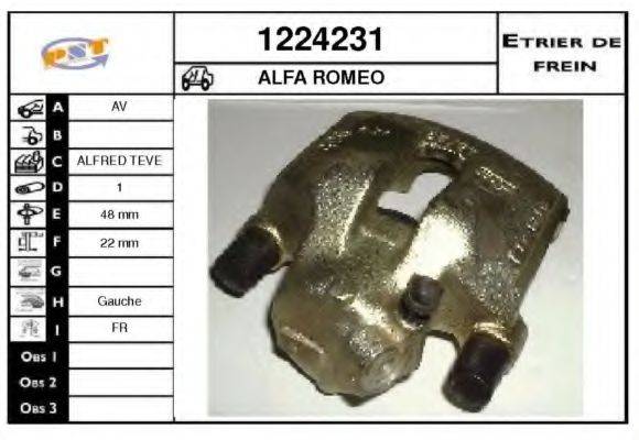 FIAT 54780.90000.00 Гальмівний супорт