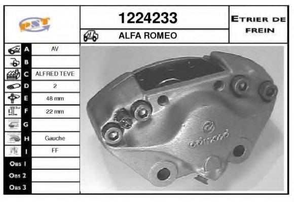 SNRA 1224233 Гальмівний супорт