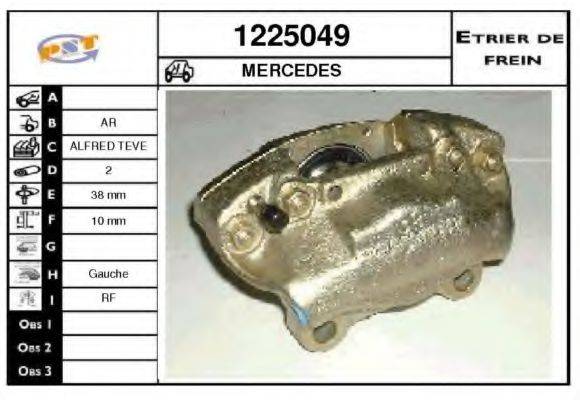 SNRA 1225049 Гальмівний супорт