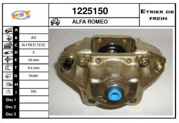 SNRA 1225150 Гальмівний супорт