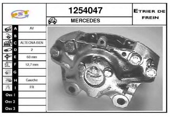 SNRA 1254047 Гальмівний супорт