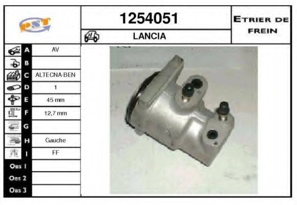 FIAT 82303551 Гальмівний супорт