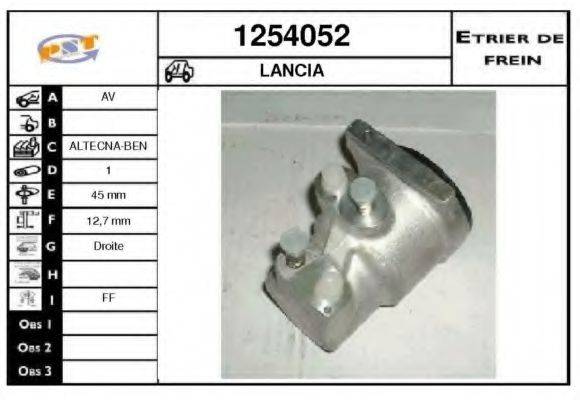 FIAT 82303552 Гальмівний супорт