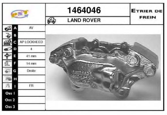 ROVER RTC3380 Гальмівний супорт