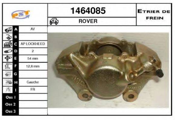 BUDWEG CALIPER 341632 Гальмівний супорт