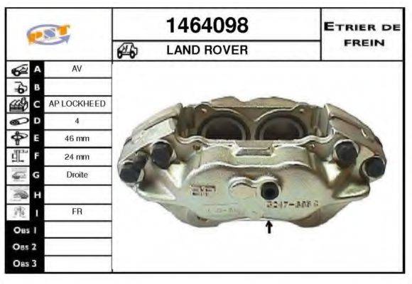 ROVER STC1266 Гальмівний супорт