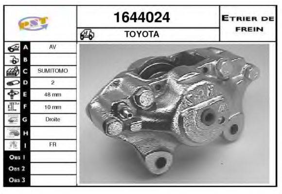 TOYOTA 4771022010 Гальмівний супорт