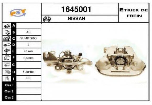 BUDWEG CALIPER 34738 Гальмівний супорт