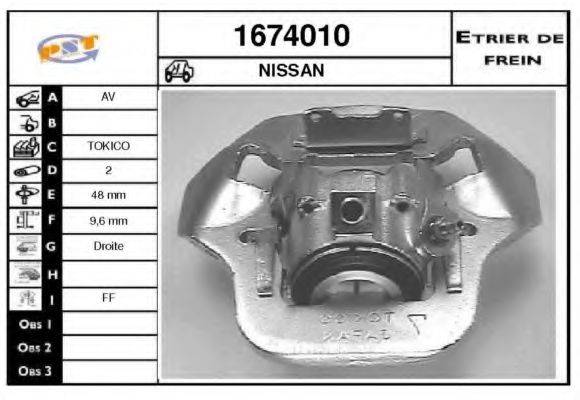 BUDWEG CALIPER 34457 Гальмівний супорт