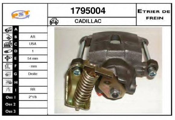 SNRA 1795004 Гальмівний супорт