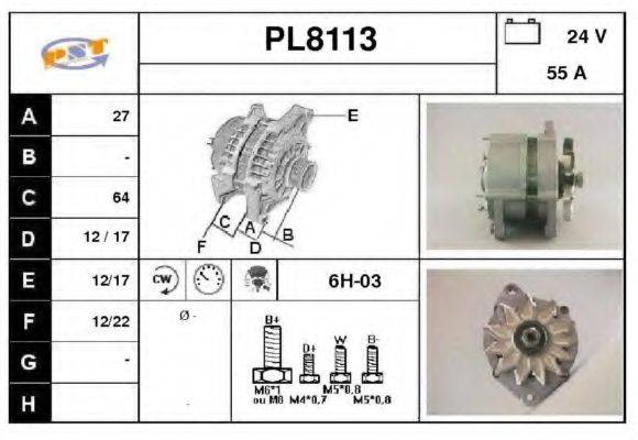 SNRA PL8113 Генератор