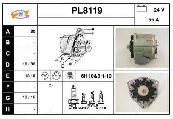 SNRA PL8119 Генератор