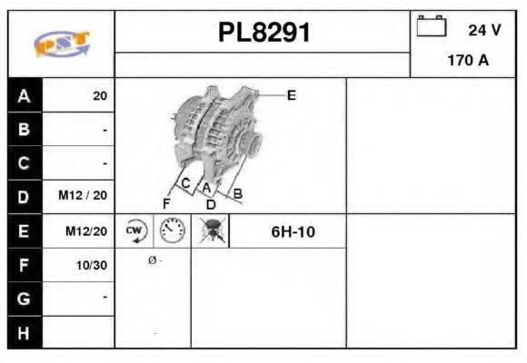 SNRA PL8291 Генератор