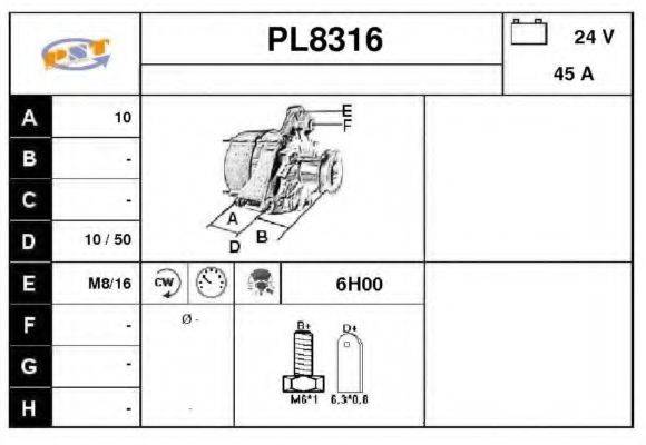 SNRA PL8316