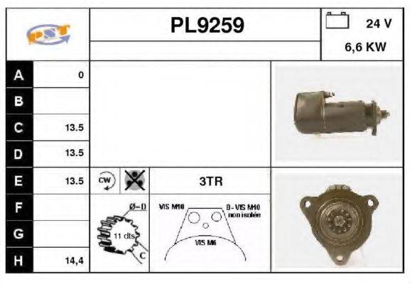 SNRA PL9259