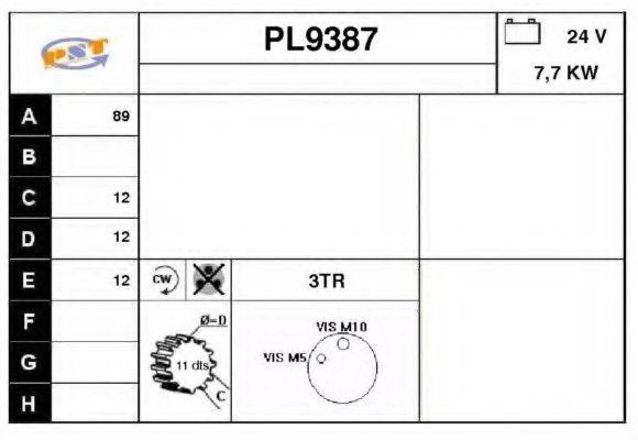 SNRA PL9387