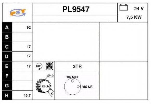 SNRA PL9547