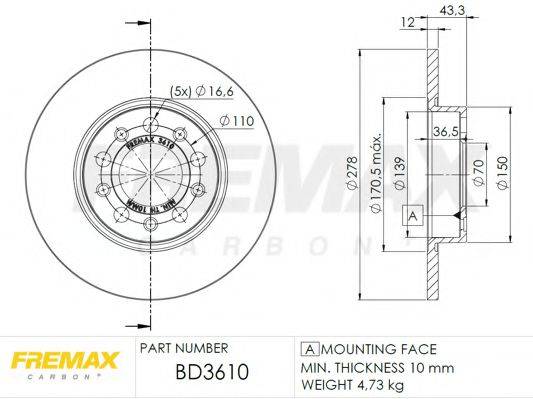 FREMAX BD-3610