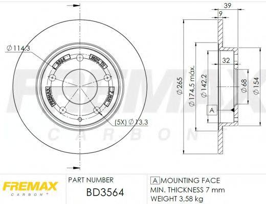 FREMAX BD-3564
