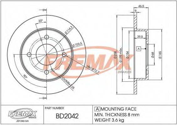 FREMAX BD-2042