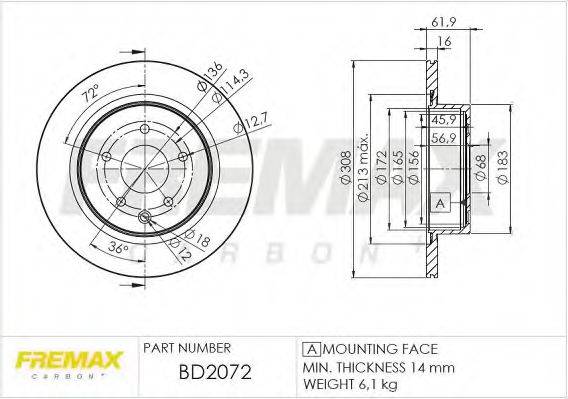 FREMAX BD-2072