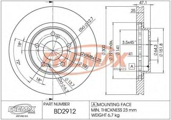 FREMAX BD-2912