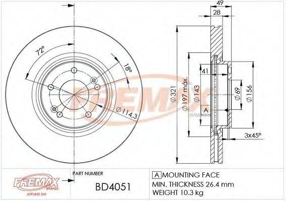 FREMAX BD-4051